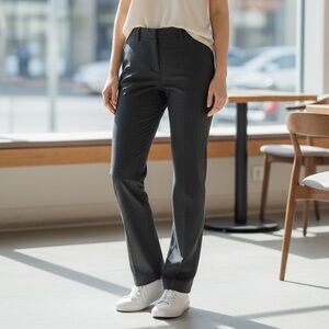 Elegant Gray Women's Slacks